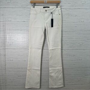 Joe’s jeans, high waist, white boot cut jeans new with tags size 28